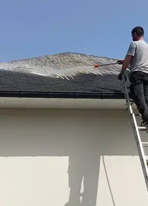 démoussage toiture Paimpont-3